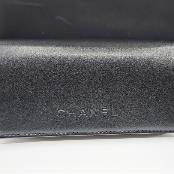 CHANEL BLACK SUNGLASSES CH5408A 622/S4 OVERSIZED GOLD LETTERS - Picture 12 of 16